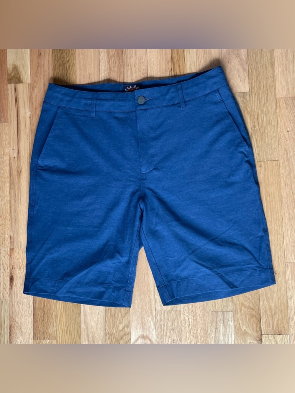 Faherty All Day Shorts Mens Size 32  Stretch Performance Casual Travel Golf Blue